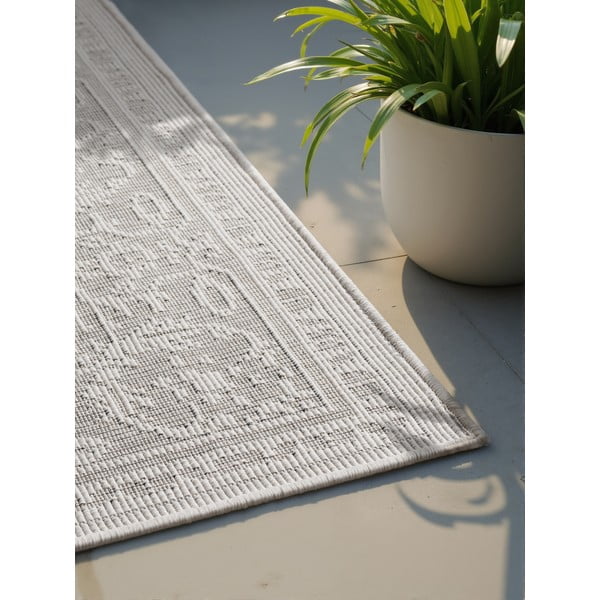 Covor pentru exterior și interior gri/fildeș 120x170 cm Duet Kona – NORTHRUGS-image-3