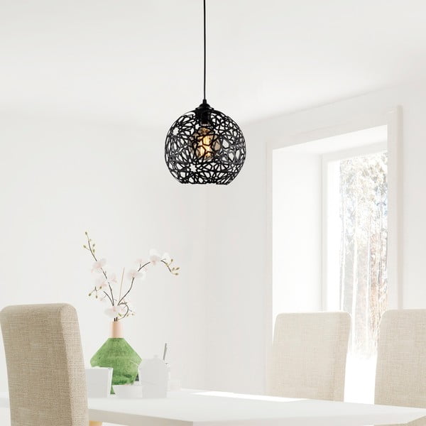 Lustră neagră ø 25 cm Fellini – Opviq lights-image-1