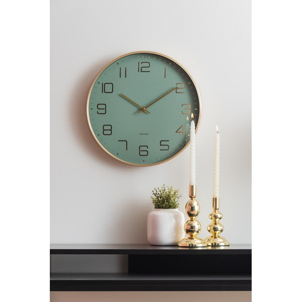 Ceas de perete ø 40 cm Elegance Glow – Karlsson-image-1