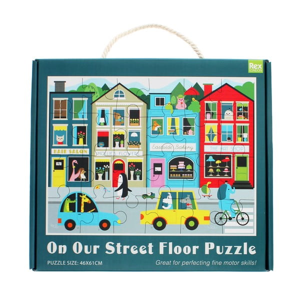 Puzzle (număr de piese 24) On Our Street – Rex London