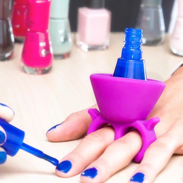 Suport pentru sticlă ojă unghii InnovaGoods Home Nail Salon-image-1