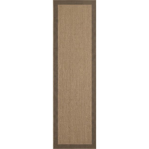 Covor tip traversă pentru interior și exterior maro 80x250 cm Timber 1402 – Ayyildiz Carpets