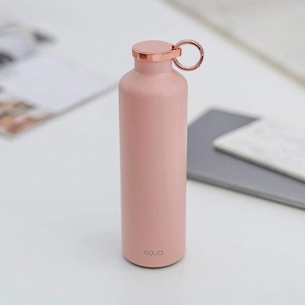 Termos din inox Equa Basic Pink Blush, 680 ml, roz-image-4