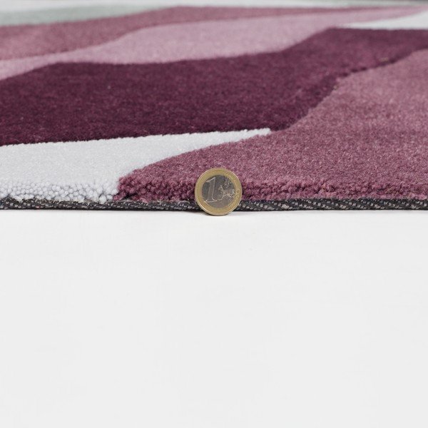 Covor Flair Rugs Splinter Purple, 160 x 220 cm, gri-mov-image-1