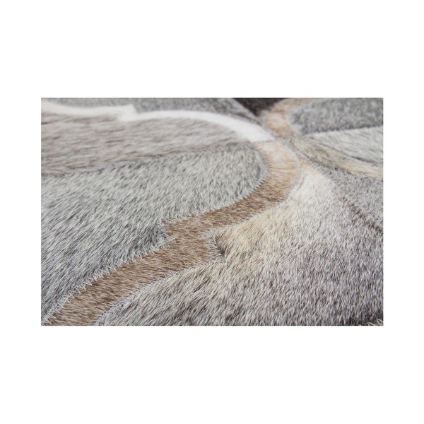 Covor gri din piele Eclipse, 160x230cm-image-3