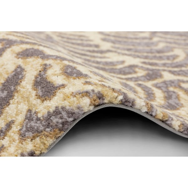 Covor bej din lână 200x300 cm Koi – Agnella-image-2