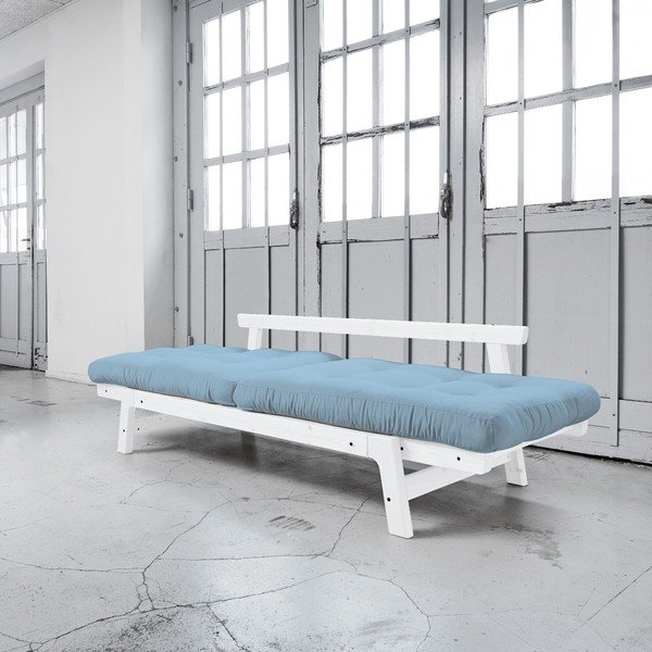 Canapea extensibilă Karup Step White/Celeste-image-2