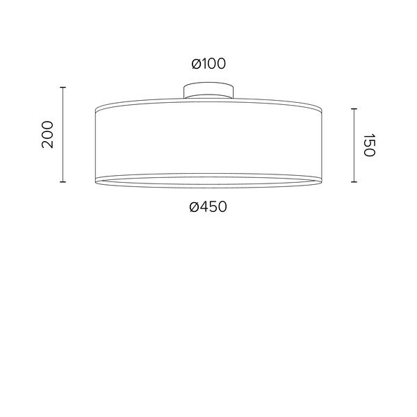 Plafonieră din furnir de cireș Sotto Luce TSURI XL, ø 45 cm-image-2