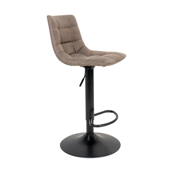 Scaune de bar maro deschis cu înălțime ajustabilă 2 buc. tapițate (înălțime șezut 63 cm) Middelfart – House Nordic-image-4