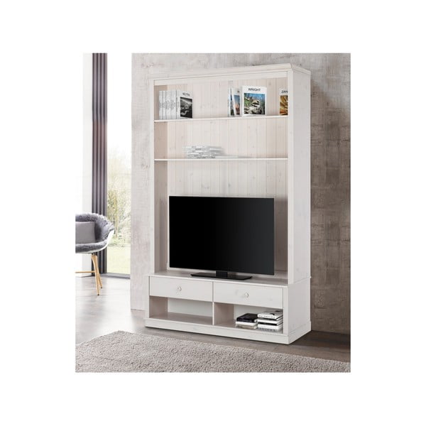 Set TV alb din lemn de pin 140x223 cm Anita – Støraa-image-3