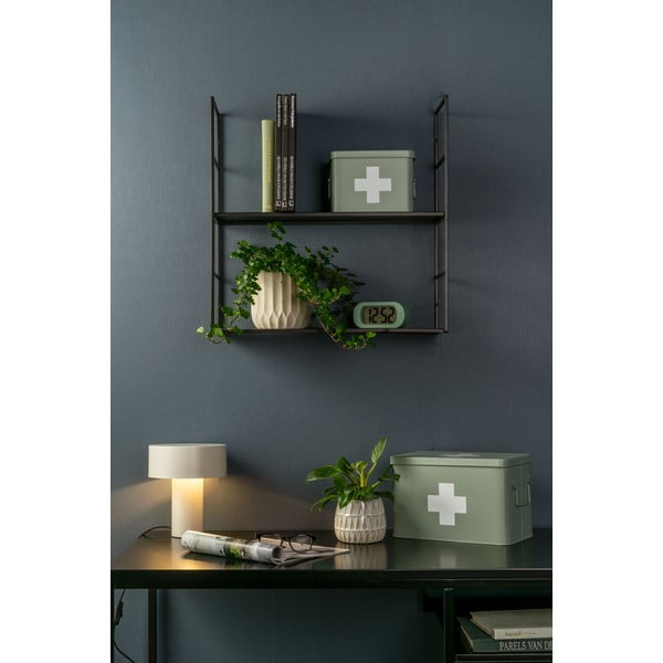 Trusă de prim ajutor din metal PT LIVING Medicină, lățime 21,5 cm, verde-mentă-image-1