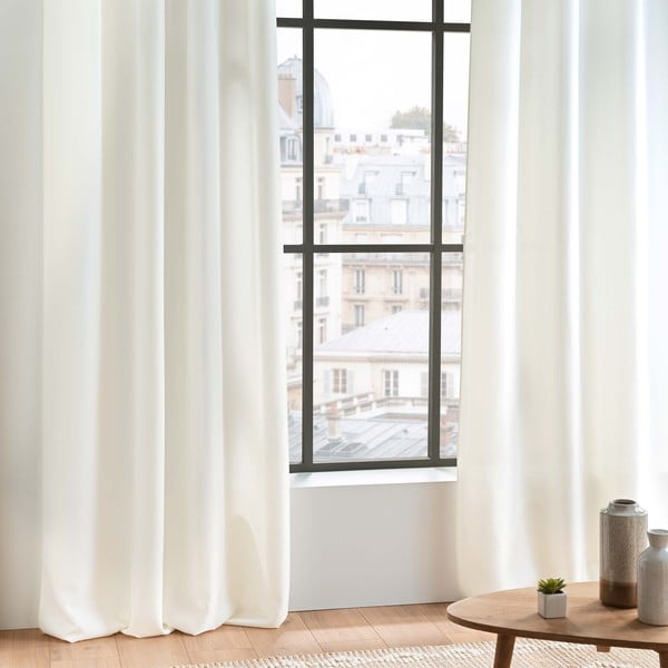 Draperie crem 140x260 cm Essentiel – douceur d'intérieur-image-2
