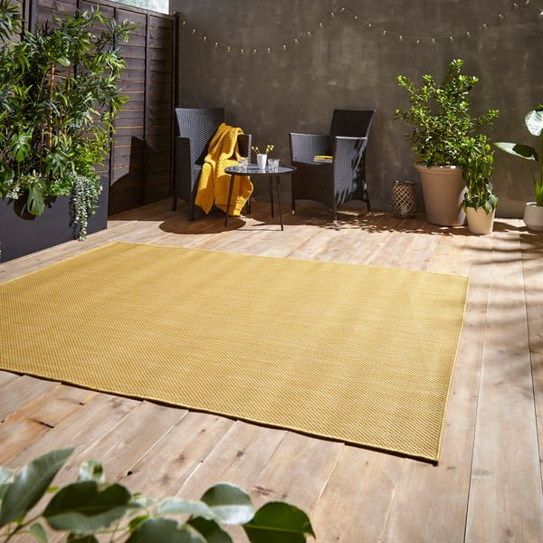 Covor galben pentru exterior 290x200 cm POP! - Think Rugs-image-2