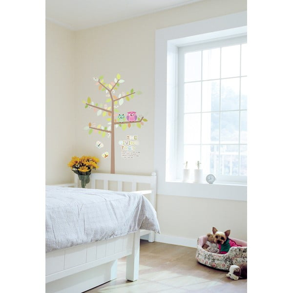 Autocolant Ambiance Owls Butterflies-image-2