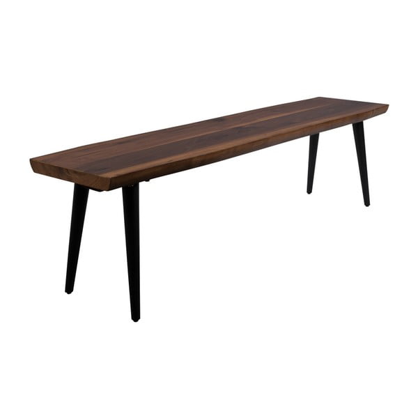 Banchetă cu picioare negre din oțel Dutchbone Alagon, lungime 160 cm-image-1