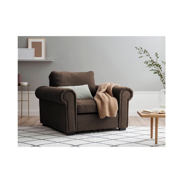 Fotoliu Windsor & Co Sofas Antoine, maro-image-1