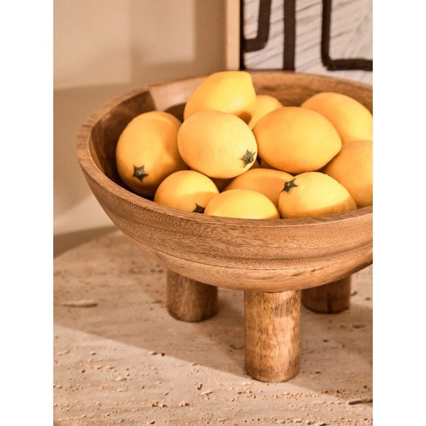 Bol în culoare naturală din lemn ø 27 cm Kara – Premier Housewares-image-2