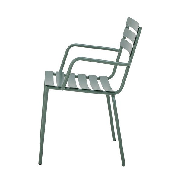 Scaun de grădină verde din metal Monsi – Bloomingville-image-2