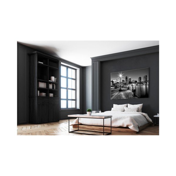 Tablou Styler Canvas City B&W, 70 x 100 cm-image-1