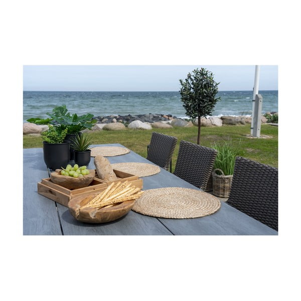 Suporturi pentru farfurii 4 buc. din iută ø 38 cm Bombay – House Nordic-image-1