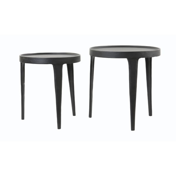 Măsuțe auxiliare 2 buc. rotunde ø 43 cm Tobias – Light & Living-image-2