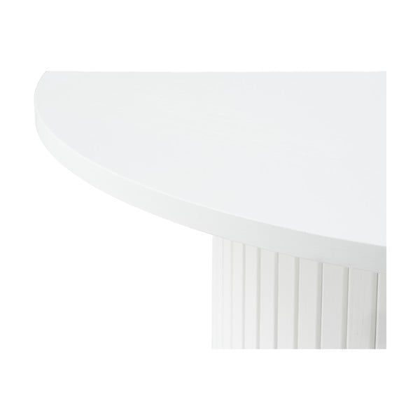 Măsuță de cafea albă rotundă Nola – Unique Furniture-image-3