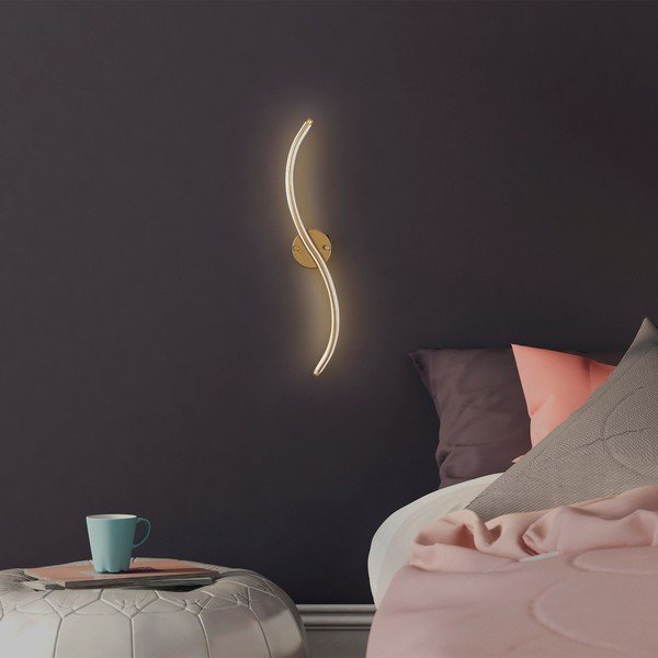 Aplică de perete aurie LED Yilan – Opviq lights-image-3