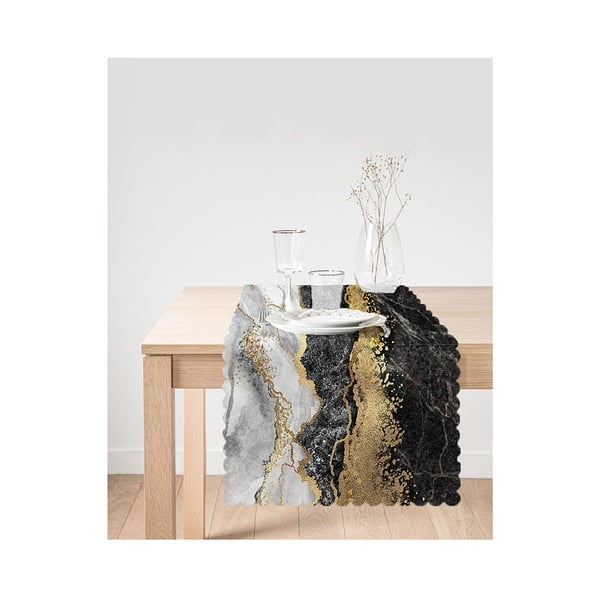 Napron de masă 40x130 cm Marble – Minimalist Cushion Covers-image-1