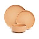 Set 18 vase din gresie Bonami Selection Malia, portocaliu cărămiziu