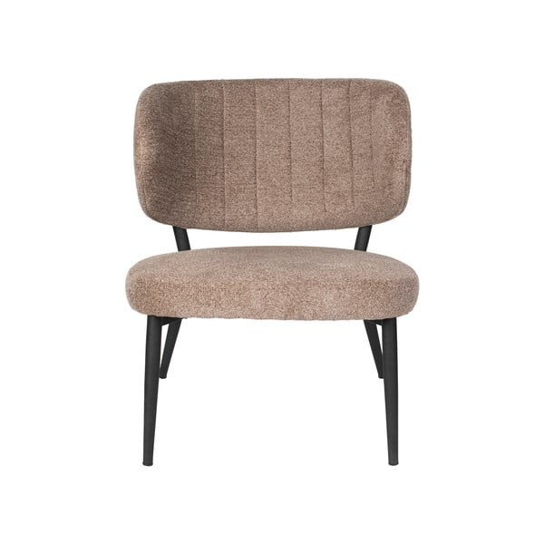 Fotoliu maro deschis Sanne – White Label-image-2