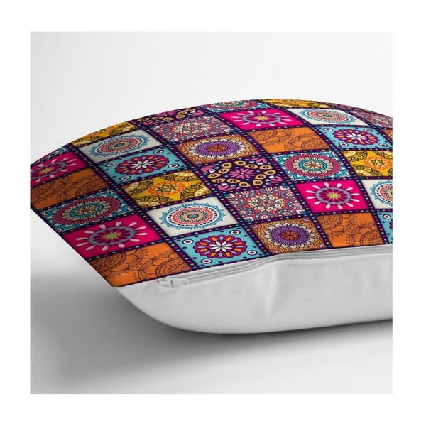 Fețe de pernă 4 buc. 45x45 cm Mandala Tiles – Minimalist Cushion Covers-image-3