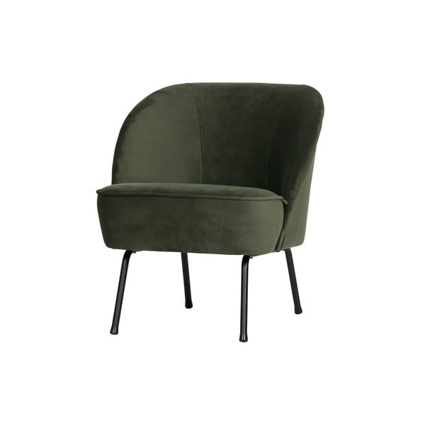Fotoliu BePureHome Vogue, verde închis