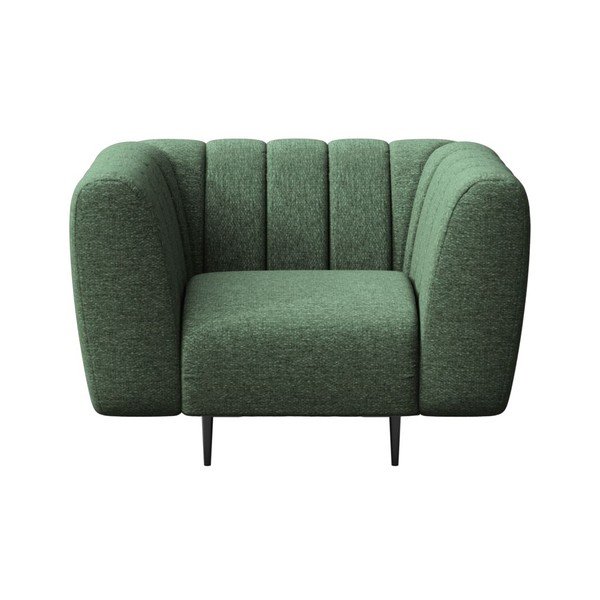 Fotoliu verde închis Shel – Ghado