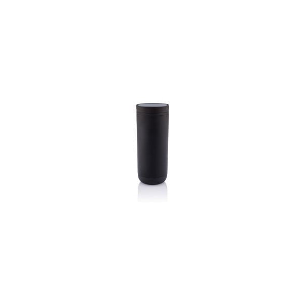 Cană de voiaj XD Design Clik, negru, 225 ml