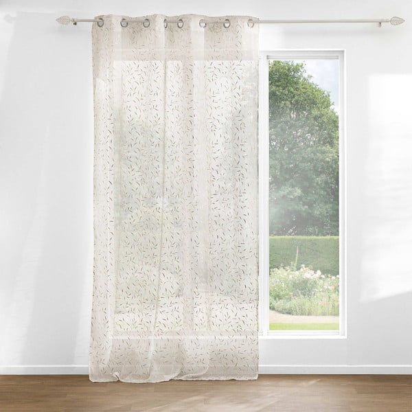 Perdea bej/aurie 140x240 cm Maissa – douceur d'intérieur-image-1