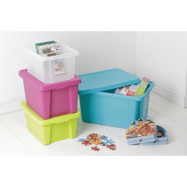 Cutie de depozitare cu capac Curver Essentials, 26 l-image-2