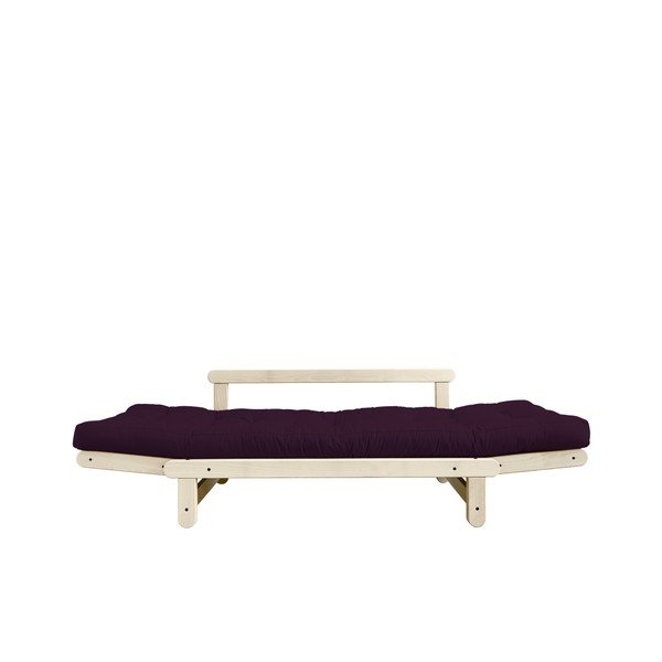 Canapea extensibilă Karup Beat Natural/Purple Plum-image-4