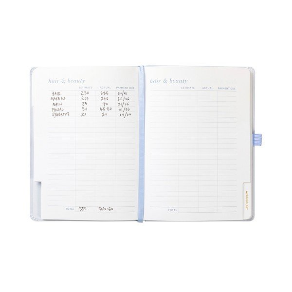 Planificator pentru buget pentru nuntă Busy B, argintiu-image-4