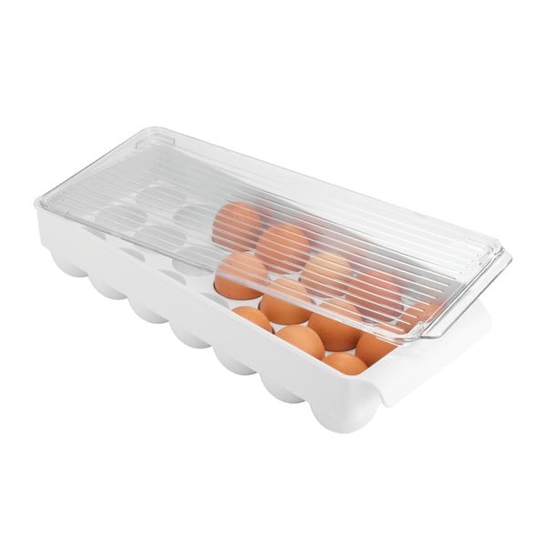 Cutie pentru depozitarea ouălor iDesign Fridge Egg Large