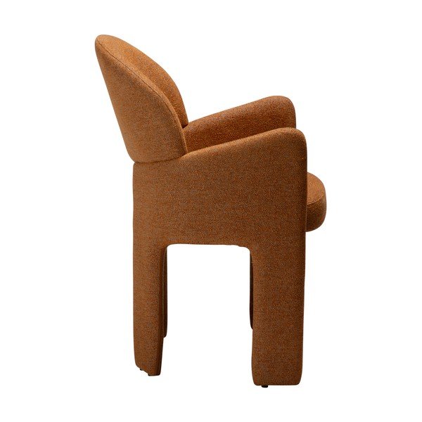 Scaun de living portocaliu cu cotiere Aole – DAN-FORM Denmark-image-2