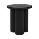 Scaun tip taburet negru Oly – noo.ma