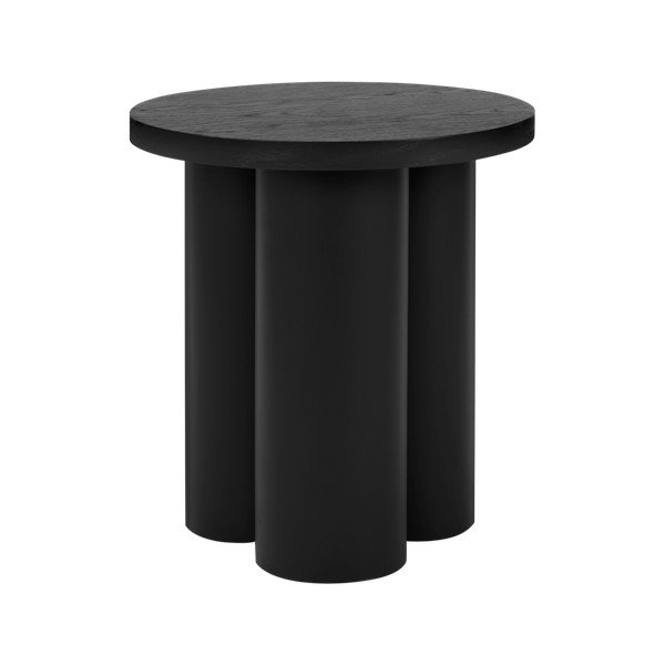 Scaun tip taburet negru Oly – noo.ma