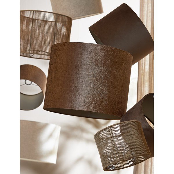 Abajur în culoare naturală ø 40 cm Tossa – Light & Living-image-3