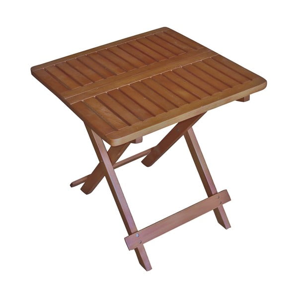 Masă auxiliară de grădină din lemn de acacia 50x50 cm Cleveland – Garden Pleasure-image-2