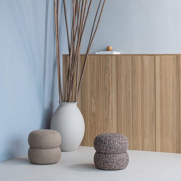 Puf maro deschis Anic – WOOOD-image-1