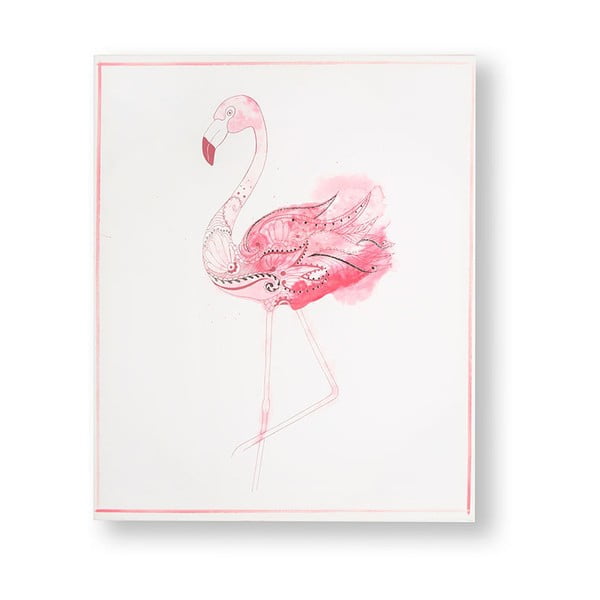 Tablou Graham & Brown Fabulous Flamingo, 40 x 50 cm