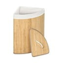 Coș de rufe în culoare naturală din bambus 40 l Bamboo – Compactor