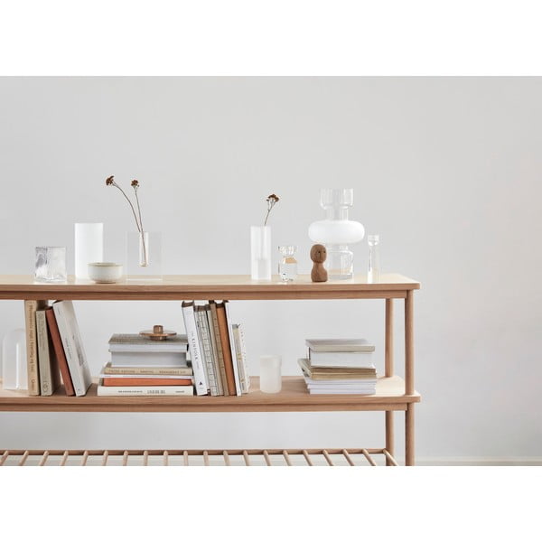 Vază din sticlă Hübsch Sena, înălțime 12 cm-image-1