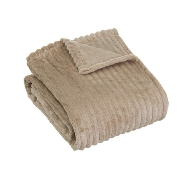 Pătură maro din micropluș-cocolino 130x160 cm Fur Velvet – Casa Selección