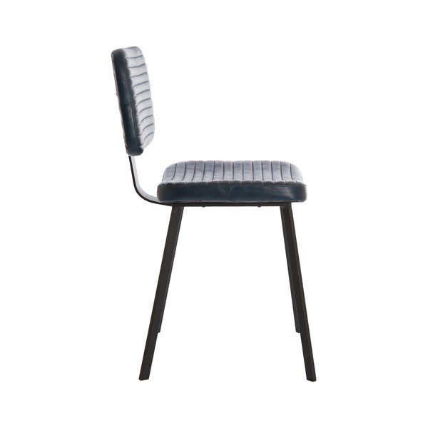 Scaune de dining negre 2 buc. din imitație de piele Masana – Light & Living-image-3